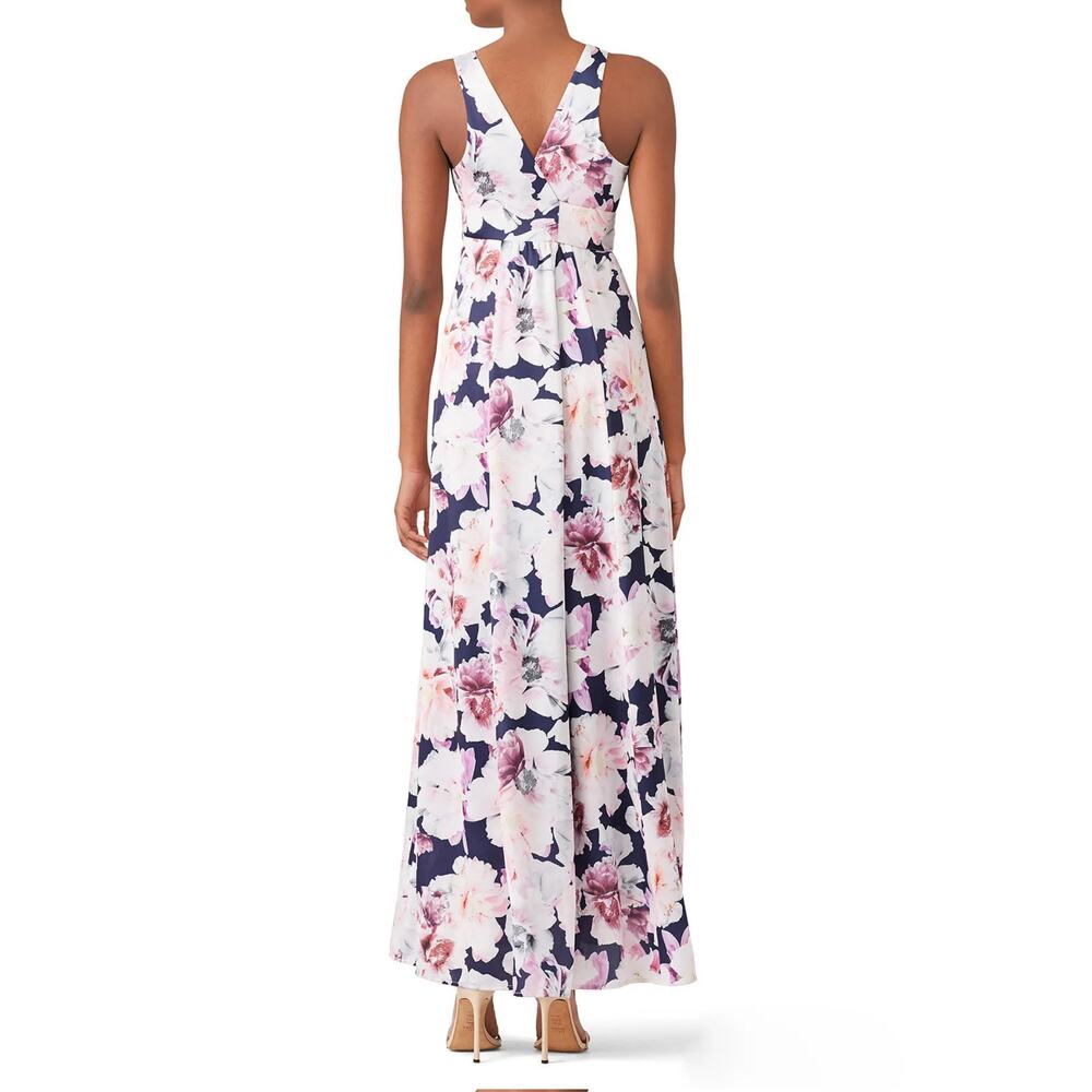Cynthia Rowley Rent the Runway Rose Floral Aurora Maxi dress - 4 - Picture 2 of 6